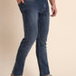 Mid Blue Washed Narrow Fit Jeans | Greenfibre