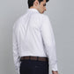 White Checked Regular Fit Formal Shirt | Greenfibre