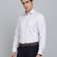 White Checked Regular Fit Formal Shirt | Greenfibre