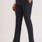 Grey Solid Slim Fit Formal Trouser | Greenfibre