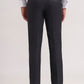 Grey Solid Slim Fit Formal Trouser | Greenfibre