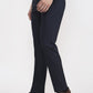 Blue Solid Super Slim Fit Formal Trouser | Greenfibre