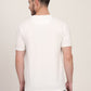 White Printed Slim Fit T-Shirt | JadeBlue