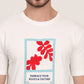 White Printed Slim Fit T-Shirt | JadeBlue