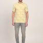 Light Yellow Printed Slim Fit T-Shirt | JadeBlue
