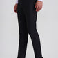 Black Printed Slim Fit Formal Trouser | Greenfibre