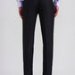 Black Printed Slim Fit Formal Trouser | Greenfibre