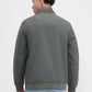 Olive Green Solid Slim Fit Winter Jacket | Greenfibre