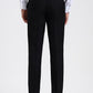 Black Solid Super Slim Fit Formal Trouser | Greenfibre