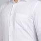 White Striped Slim Fit Formal Shirt | Metal