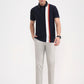 Light Grey Solid Slim Fit Casual Trouser | Greenfibre