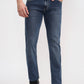Mid Blue Washed Narrow Fit Jeans | Greenfibre