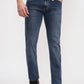 Mid Blue Washed Narrow Fit Jeans | Greenfibre