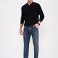 Mid Blue Washed Narrow Fit Jeans | Greenfibre