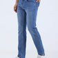 Light Blue Washed Narrow Fit Jeans | Greenfibre