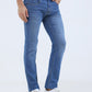 Light Blue Washed Narrow Fit Jeans | Greenfibre