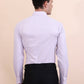Purple Checked Regular Fit Formal Shirt | Greenfibre