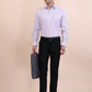 Purple Checked Regular Fit Formal Shirt | Greenfibre