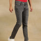Mid Grey Washed Rider Fit Jeans | JadeBlue