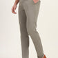 Light Green Solid Slim Fit Casual Trouser | Greenfibre
