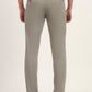 Light Green Solid Slim Fit Casual Trouser | Greenfibre