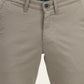 Light Green Solid Slim Fit Casual Trouser | Greenfibre