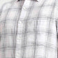 White Checked Slim Fit Casual Shirt | Greenfibre