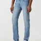 Light Blue Washed Straight Fit Jeans | Greenfibre