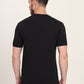 Black Printed Slim Fit T-Shirt | JadeBlue