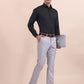 Black Checked Slim Fit Formal Shirt | Greenfibre