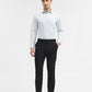 Black Solid Super Slim Fit Formal Trouser | Greenfibre