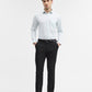 Black Solid Super Slim Fit Formal Trouser | Greenfibre