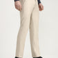Fawn Solid Super Slim Fit Formal Trouser | Greenfibre