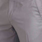 Grey Solid Super Slim Fit Formal Trouser | Greenfibre