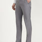 Grey Solid Super Slim Fit Formal Trouser | Greenfibre