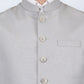 Grey Solid Waistcoat | Greenfibre