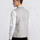 Grey Solid Waistcoat | Greenfibre