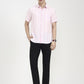 Pink Striped Slim Fit Casual Shirt | Greenfibre