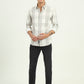 Grey Checked Slim Fit Casual Shirt | Greenfibre
