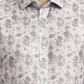 Fawn Printed Slim Fit Party Wear Shirt | Greenfibre