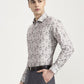 Fawn Printed Slim Fit Party Wear Shirt | Greenfibre