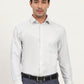 Light Yellow & Blue Solid Slim Fit Formal Shirt | Greenfibre