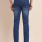 Indigo Blue Washed Narrow Fit Jeans | Greenfibre