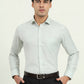 Light Pista Green Solid Slim Fit Formal Shirt | Greenfibre