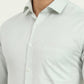 Light Pista Green Solid Slim Fit Formal Shirt | Greenfibre