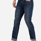 Denim Blue Solid Narrow Fit Jeans | Greenfibre