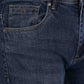 Denim Blue Solid Narrow Fit Jeans | Greenfibre