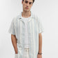 Blue Striped Slim Fit Casual Shirt | Greenfibre