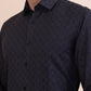 Brown & Blue Checked Slim Fit Formal Shirt | Greenfibre