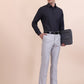 Brown & Blue Checked Slim Fit Formal Shirt | Greenfibre